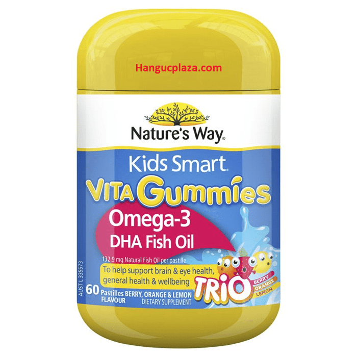 Hình ảnh kẹo bổ sung Omega-3 Nature’s Way Kids Smart Omega-3 Fish Oil 1