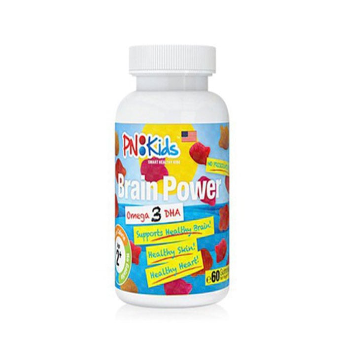 Hình ảnh kẹo dẻo bổ sung Omega-3-DHA PNKids Brain Power 2