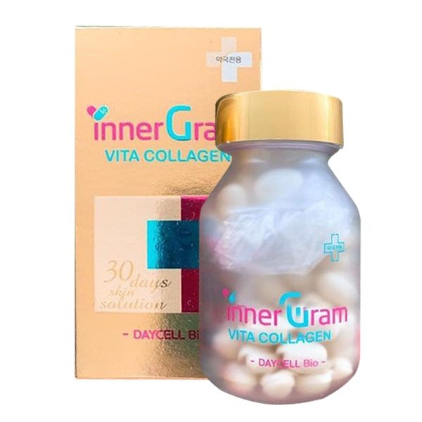 Viên uống Inner Gram Vita Collagen cấp nước trắng da - Hình 1