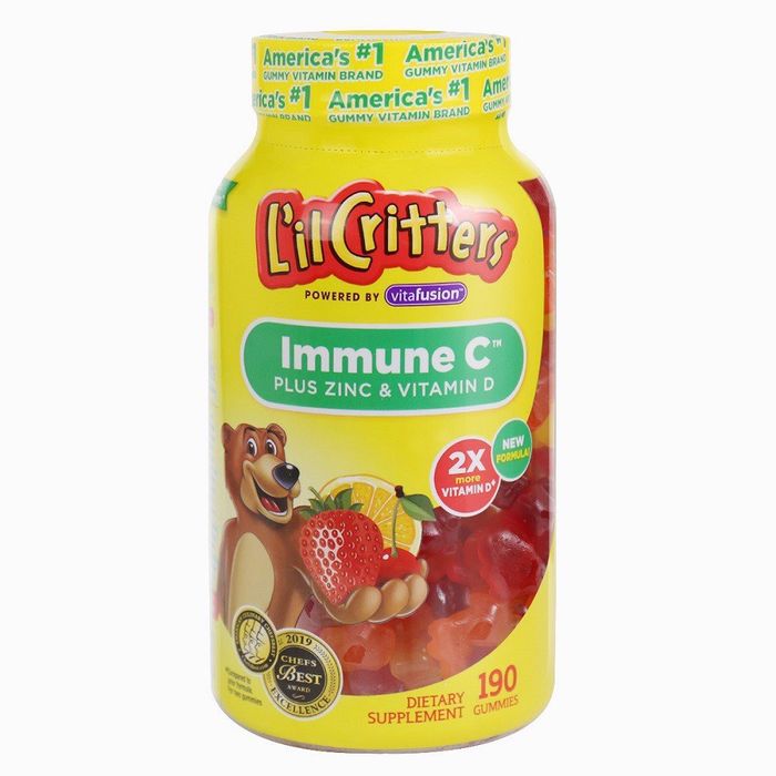 Hình ảnh 1 của kẹo dẻo bổ sung Vitamin C L’IL Critters Immune