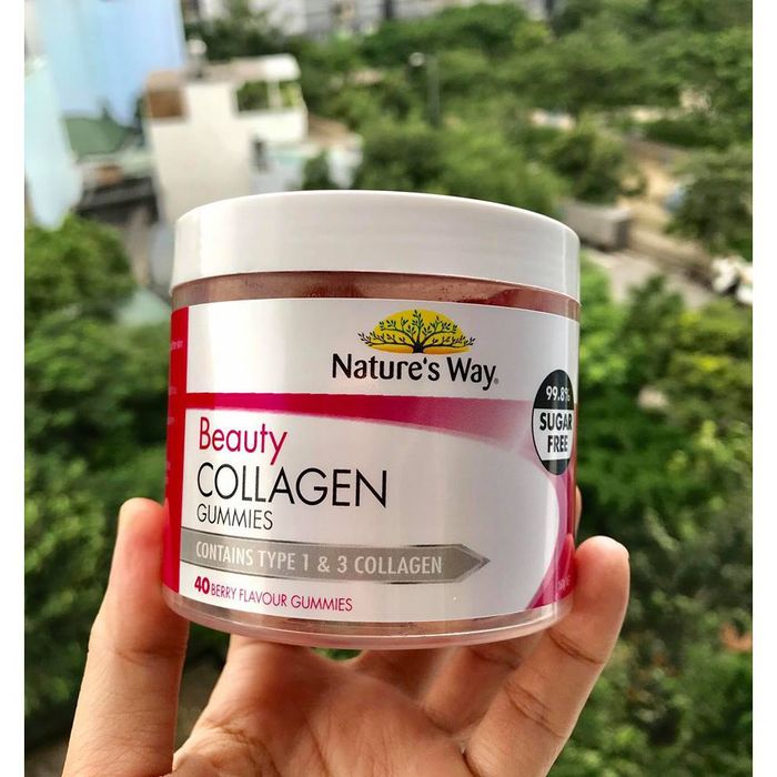 Kẹo Dẻo Collagen Beauty Gummies Nature’s Way - Hình 1