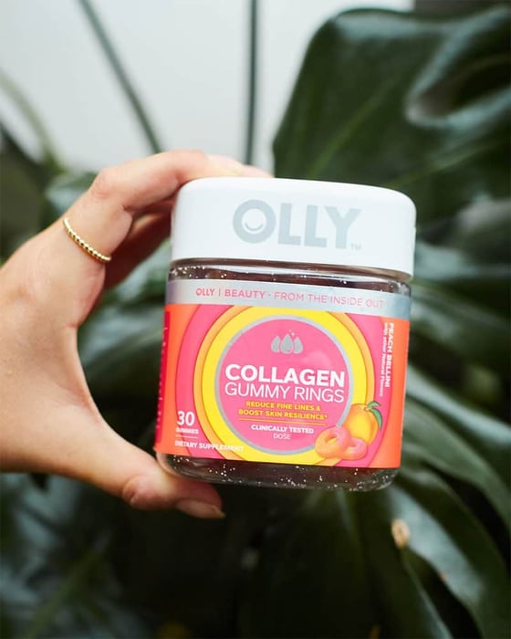 Hình ảnh kẹo dẻo Collagen Olly Collagen Gummy Ring 1