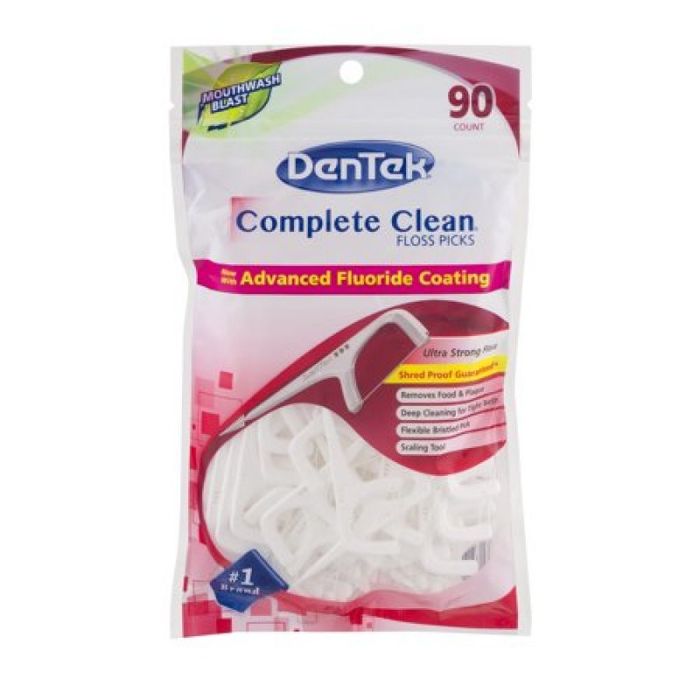 Hình ảnh tăm chỉ nha khoa Dentek Complete Clean Floss 2