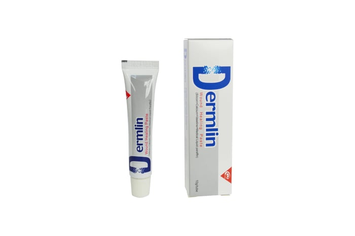 Ảnh 1 của Dermlin Paste Sinh Học Bôi Vết Thương Hở, Vết Thương Mãn Tính, Viêm Loét Da