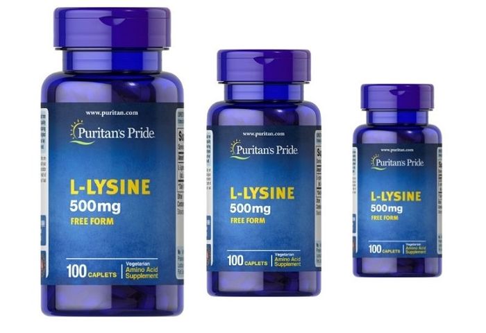 Viên Uống Puritan's Pride L-Lysine 500mg - Hình ảnh 1