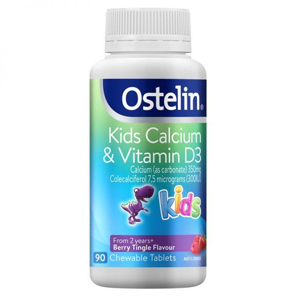 Hình ảnh 2 của viên nhai Ostelin Kids Calcium & Vitamin D3 cho bé