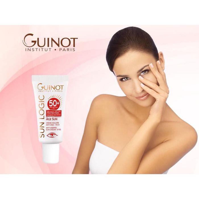 Hình ảnh kem chống nắng mắt Guinot