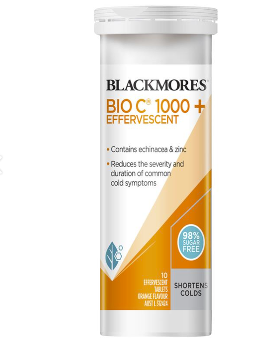 Ảnh 1 của viên sủi Blackmores Vitamin C 1000, Echinacea + Zinc