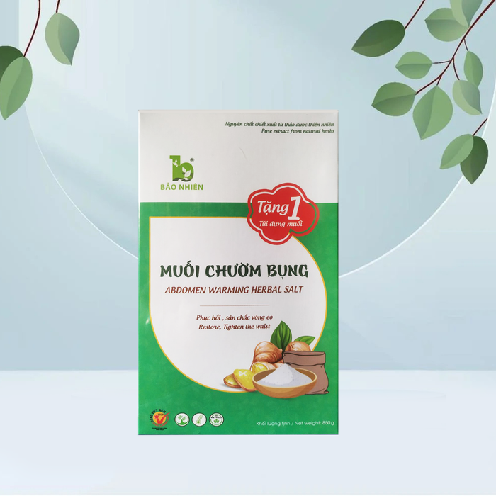 Hình ảnh Muối chườm bụng Bảo Nhiên 1