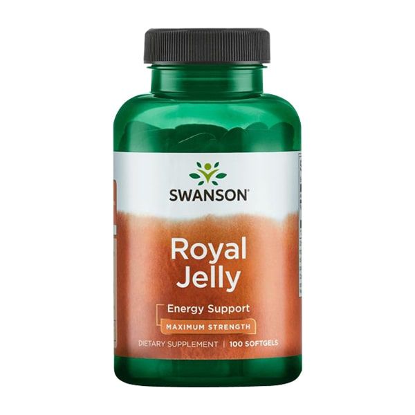 Hình ảnh 1 của viên sữa ong chúa Swanson Royal Jelly Energy Support