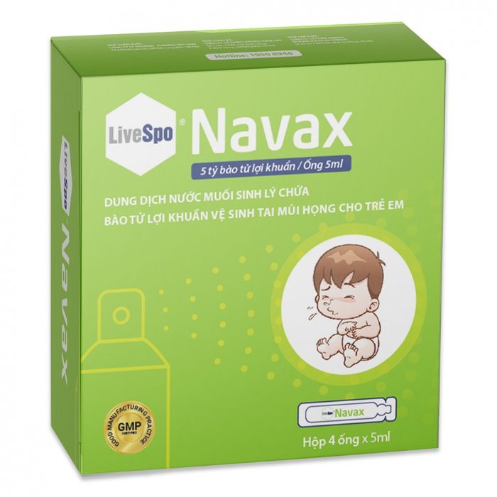 Hình ảnh Xịt bào tử lợi khuẩn Livespo Navax số 1