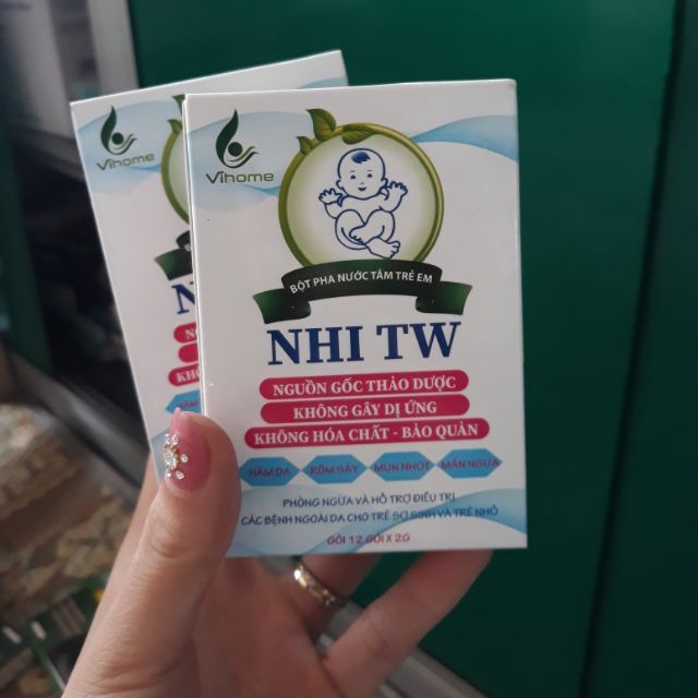 Bột tắm trẻ em Nhi TW - Hình ảnh 1