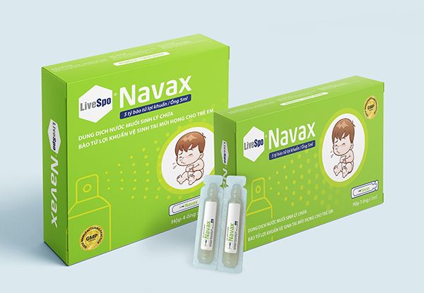 Hình ảnh Xịt bào tử lợi khuẩn Livespo Navax số 2