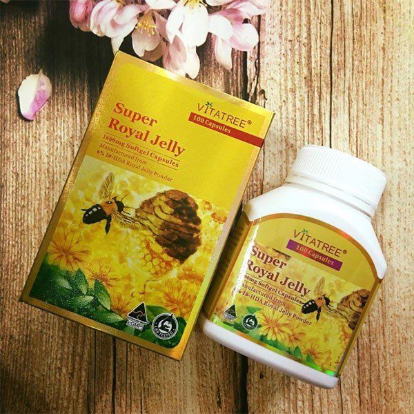 Hình ảnh 2 của sữa ong chúa Vitatree Super Royal Jelly 1600mg