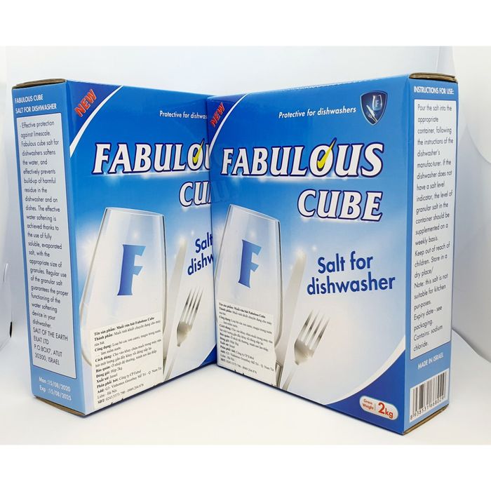 Hình ảnh Muối Rửa Bát Fabulous Cube 1