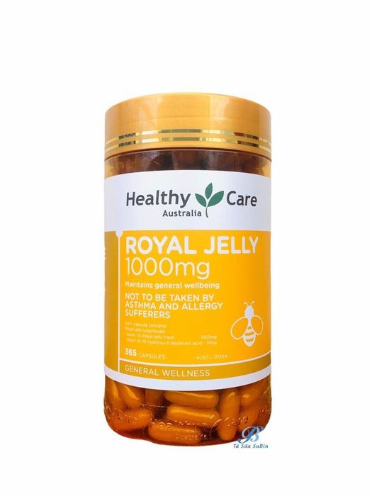 Sữa ong chúa Healthy Care Royal Jelly 1000mg - Tăng cường sức đề kháng và làm đẹp da hình 1