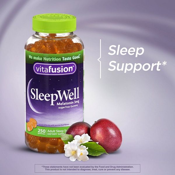 Hình ảnh kẹo ngủ ngon Sleep Well của Vitafusion 2