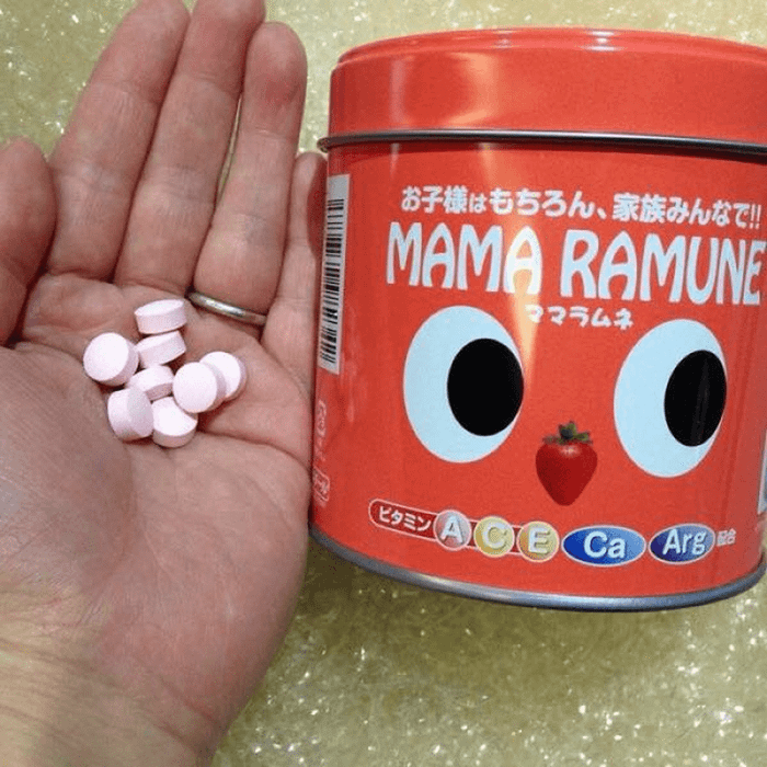 Ảnh kẹo hỗ trợ ăn uống cho trẻ biếng ăn Mama Ramune 2