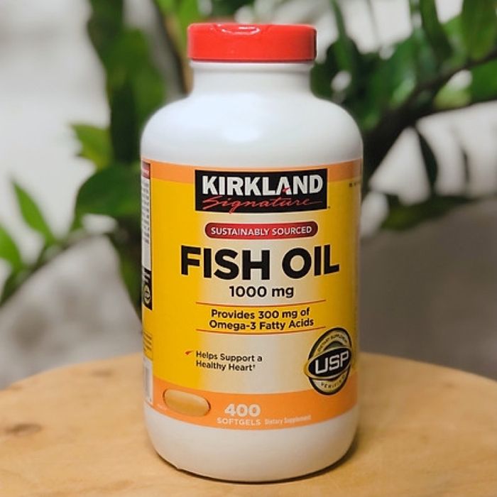 Hình ảnh 2 của Dầu cá Kirkland Fish Oil 1000mg