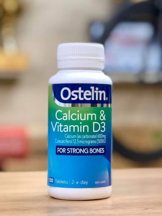 Hình ảnh Ostelin Calcium & vitamin D3 1