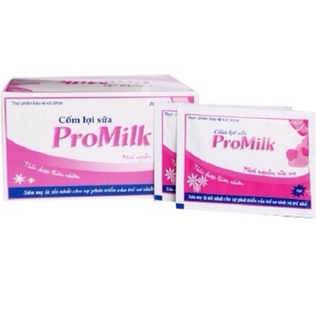 Hình ảnh Cốm lợi sữa Promilk 2