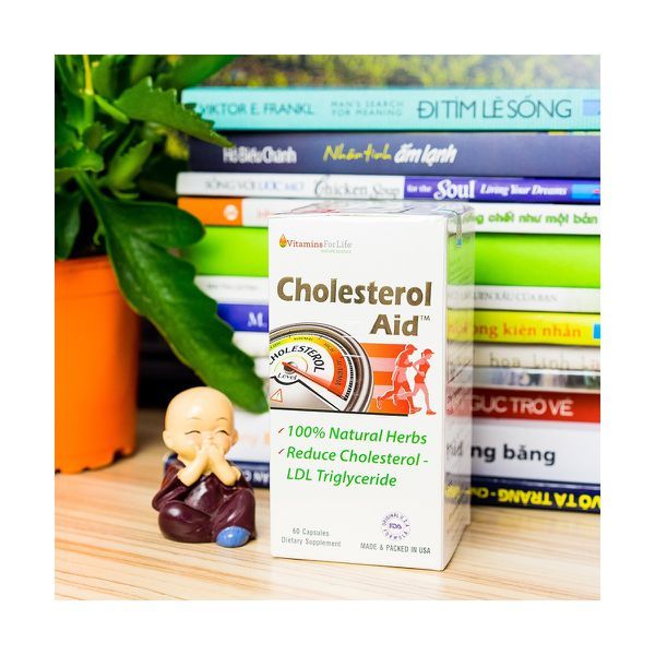 Cholesterol Aid - Giảm cholesterol và mỡ máu hình 1