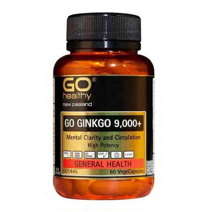 Hình ảnh 1 của viên uống bổ não Go Ginkgo 9000 Go Healthy