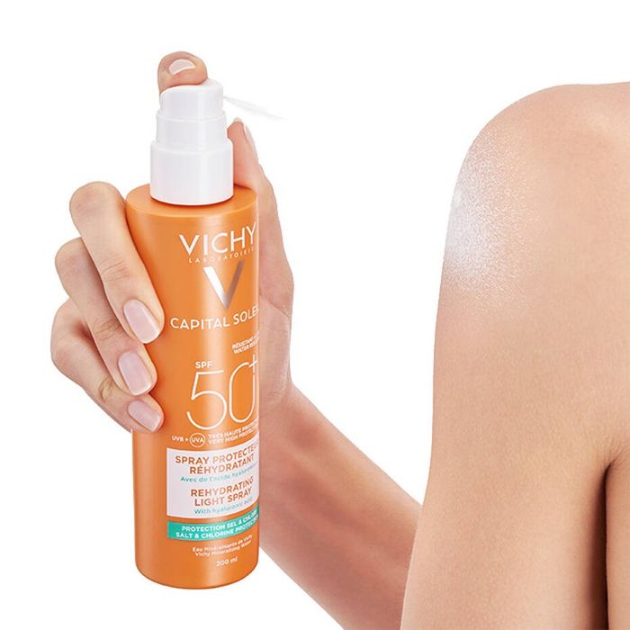 Hình ảnh 2 của Xịt Chống Nắng Vichy Capital Soleil Rehydrating