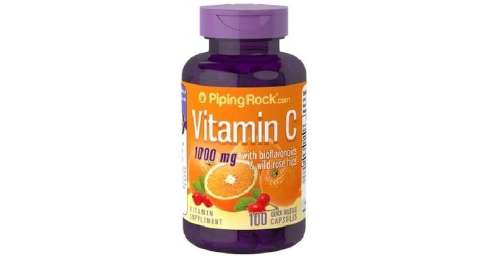 Hình ảnh Vitamin C Piping Rock với Bioflavonoids & Rosehips hoang dã - Ảnh 1