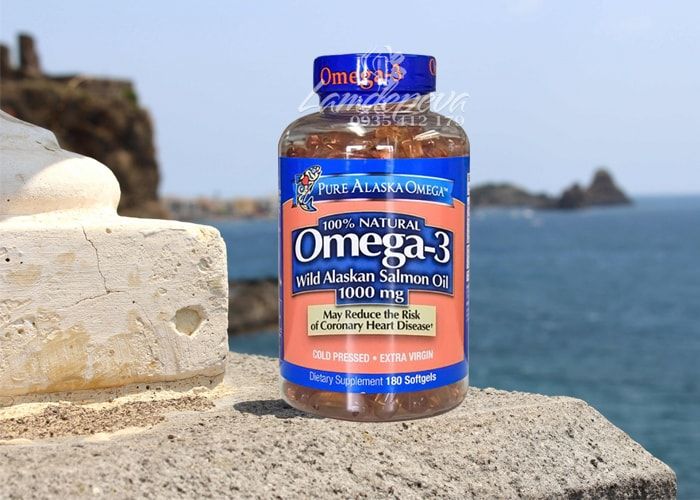 Dầu Cá Hồi Pure Alaska Omega Wild Alaskan Salmon Oil 1000mg hình 2