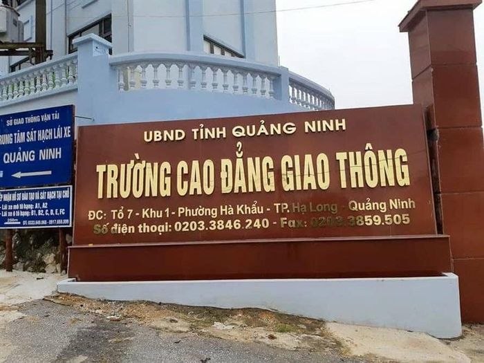 Hình ảnh của Trường Cao đẳng Giao thông Quảng Ninh 1