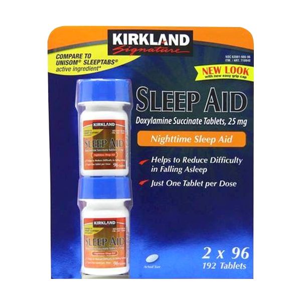 Hình ảnh viên hỗ trợ giấc ngủ Kirkland Sleep Aid 1