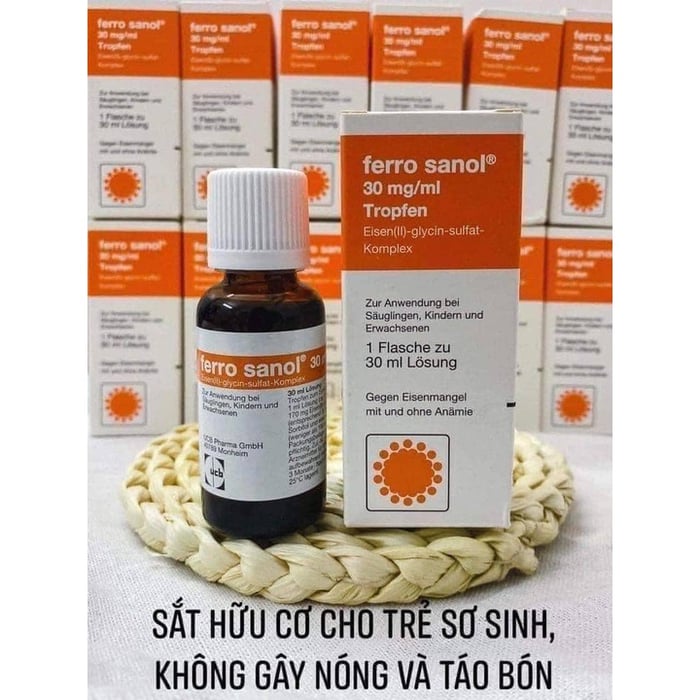 Hình ảnh Sắt dạng giọt Ferro Sanol 1