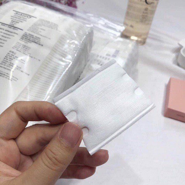 Bông tẩy trang Muji Cotton Ecru hình 3