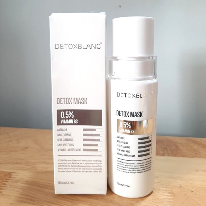 Mặt nạ sủi bọt thải độc Detox BlanC Melasma Oil-Control Cleansing Mask - Hình ảnh 1