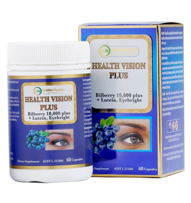 Viên bổ mắt Golden Health Vision Plus Bilberry - Hình ảnh 2