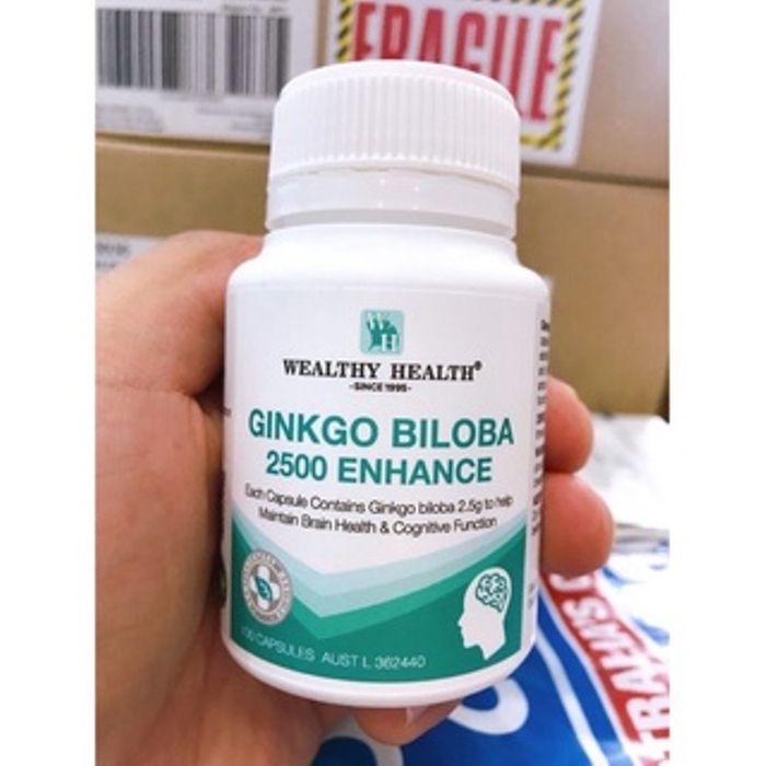 Hình ảnh 1 của viên uống bổ não Ginkgo Biloba 2500 Enhance