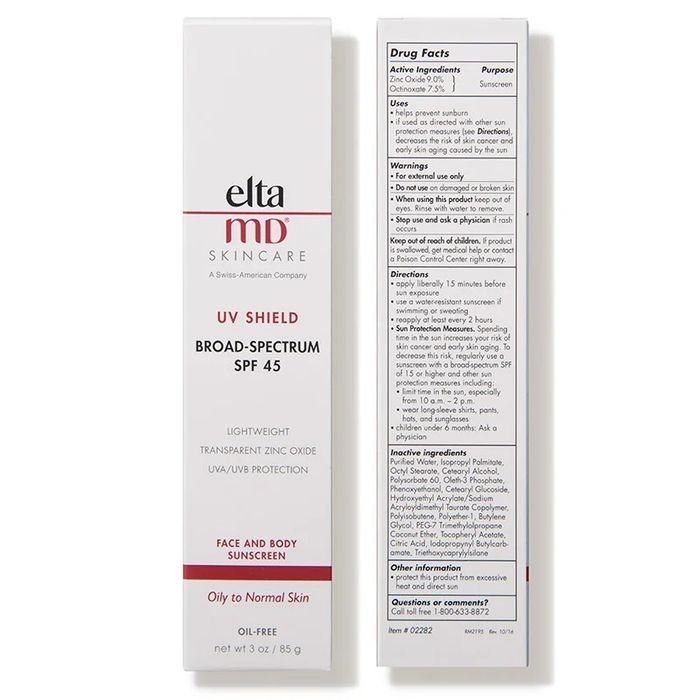 Kem chống nắng Elta MD UV Shield Broad-Spectrum SPF 45 không chứa dầu - hình ảnh 1