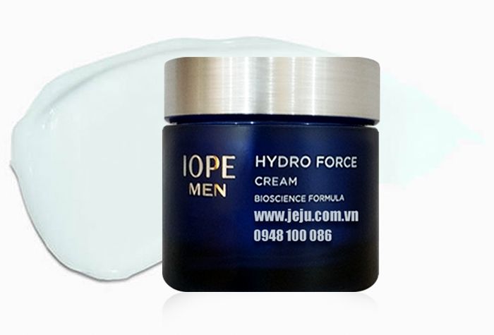 Kem dưỡng ẩm, chống lão hóa và làm săn da cho nam giới Iope Men Hydro Force Cream - hình 2