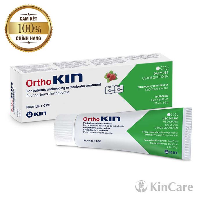 Hình ảnh 2 của kem đánh răng Ortho Kin cho răng niềng