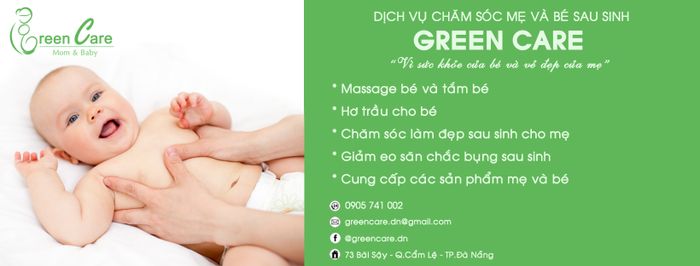 Green Care Đà Nẵng - Dịch Vụ Chăm Sóc Mẹ và Bé Hình 1