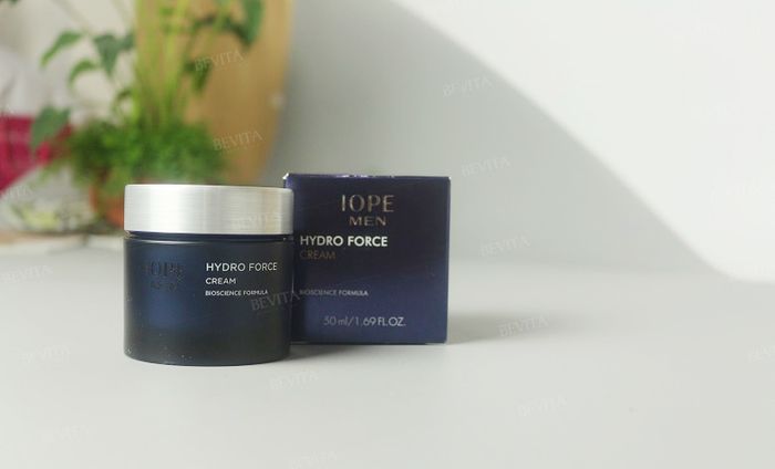 Kem dưỡng ẩm, chống lão hóa và làm săn da cho nam giới Iope Men Hydro Force Cream - hình 1