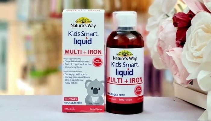 Hình ảnh Nature's Way Kids Smart Liquid Multi Iron 1