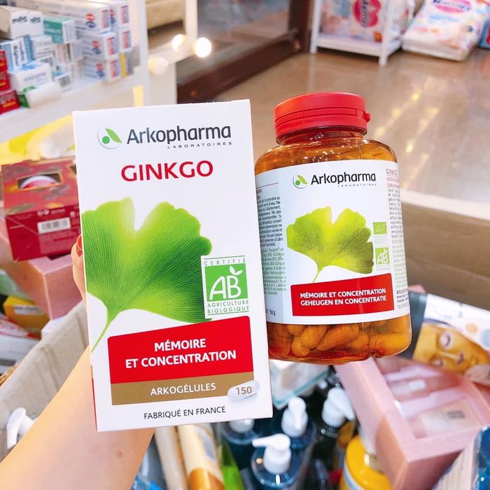 Hình ảnh 2 của Viên bổ não Ginkgo Arkopharma