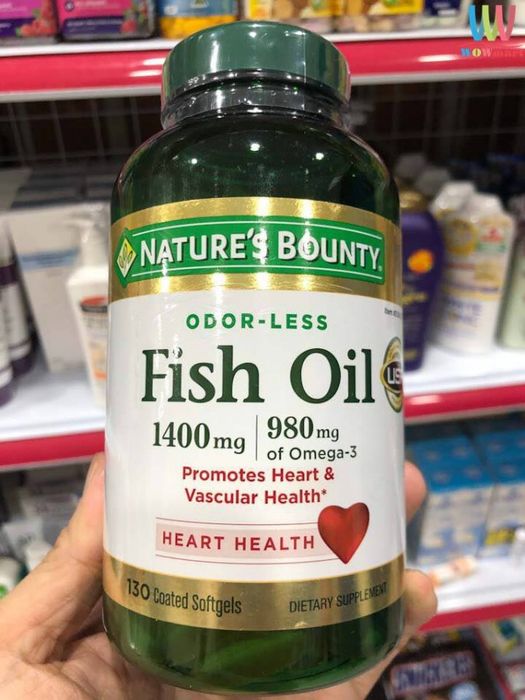 Dầu Cá Omega 3 Nature's Bounty Fish Oil 1200mg hình 1