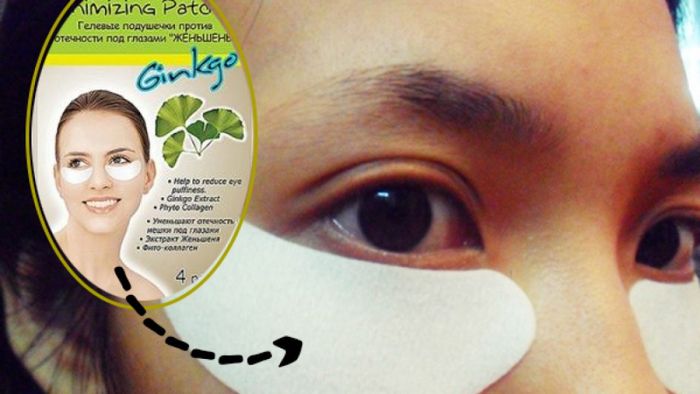 Ảnh 2 của mặt nạ giấy giảm bọng mắt Eye Puffiness Minimizing Patches Ginkgo