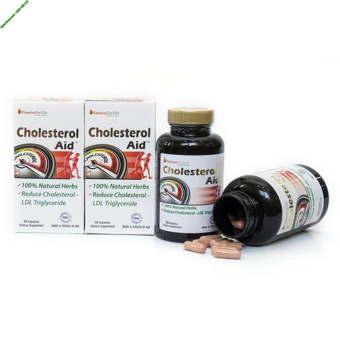 Cholesterol Aid - Giảm cholesterol và mỡ máu hình 2