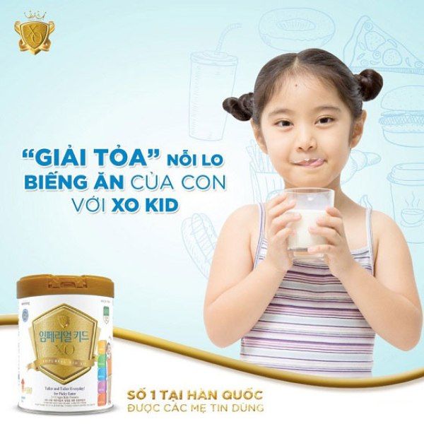 Sữa XO Kid từ Namyang, Hàn Quốc hình 2