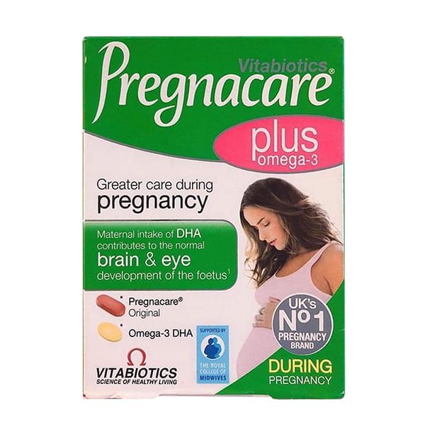 Hình ảnh Vitamin tổng hợp cho bà bầu Pregnacare Plus Omega-3