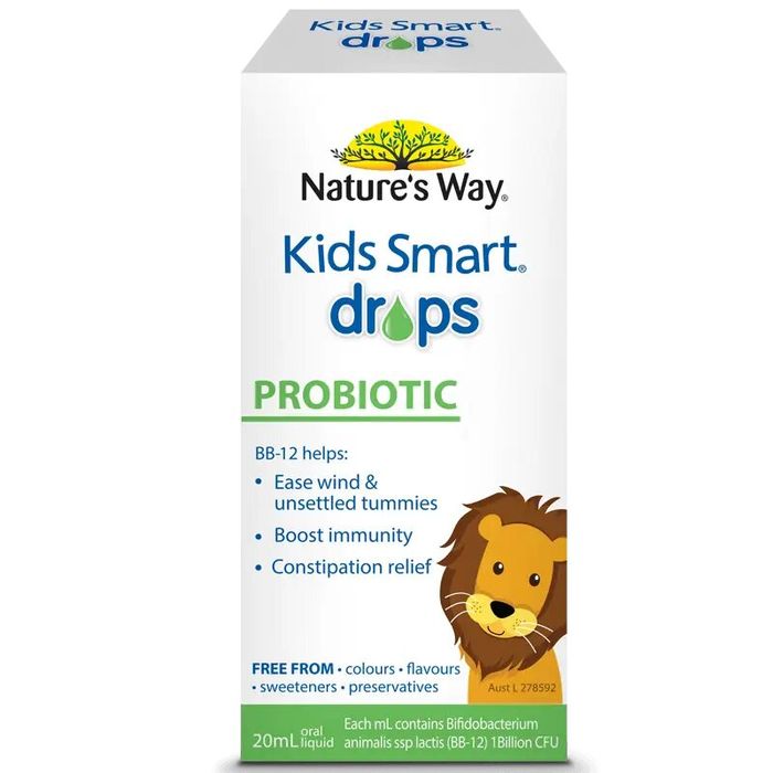 Men vi sinh cho trẻ em từ 4 tuần tuổi Nature's Way Kids Smart Drops Probiotic - Ảnh 2